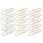 Anti Lost Paper Clip Metal Pen Holder Clips Portable Bookmarks Photo Memo Ticket Fixed Paperclips Office School Stationery