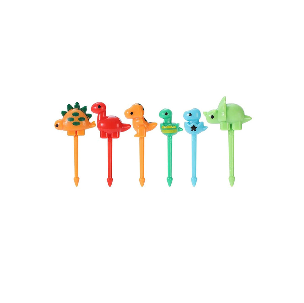 Kids Lunch Bento Box Accessories with Silicone Cupcake Liners for Baking and Small Animal Food Toothpicks Fruit Forks
