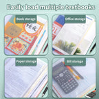 5/10/20/30PCS Mesh Zipper Pouch Document Bag Waterproof Zip File Folders A4 A5 Size Office School Supplies Document Storage Bags