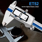 ET52 Stainless Steel 0.01mm High Precision Measure 150mm Digital Caliper mm/inch/Fraction Zero Setting Electronic Caliper