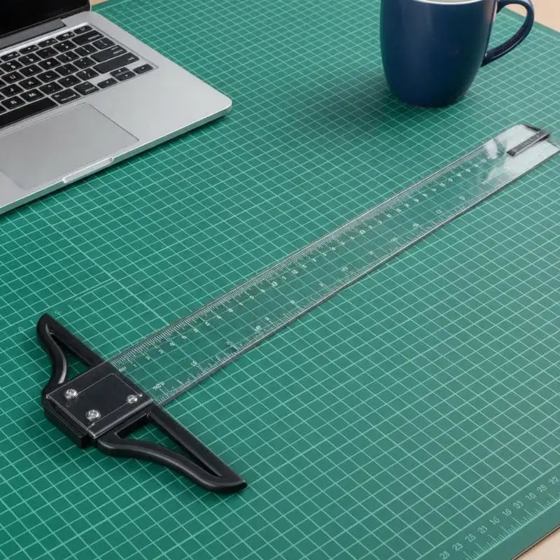 @*T Square Ruler High Precision Plastic Drafting Ruler 45/60/70/80cm Removable for Architect Office Drafting DIY Art Project