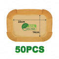 Air Fryer Disposable Liners for Ninja Dual XL foodi AF300 AF400 AF451 Non-stick Parchment Paper Sheets Air Fryer Accessories