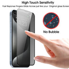 Easy Install Tempered Glass Privacy Screen Protectors for IPhone 17/17 Air/17 Pro/17 ProMax Anti-spy Auto Alignment Kit Film