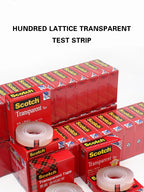3M Scotch Transparent Tape 600 Tape 600P Ink Adhesion Test Tape Large Roll 19/12.7Mm Packing Home Office Use