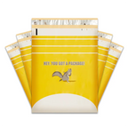 100PCS Poly Mailer Adhesive Envelope Courier Print Bag DIY Lady Panties Dress T-shirt Wedding Xmas Gift Box Packaging Pouches