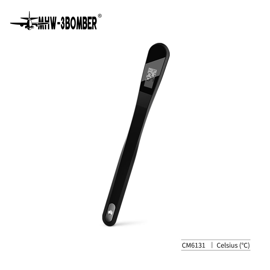 MHW-3BOMBER Wand Coffee Stirrer with Digital Thermometer Coffee Syphon Stir Stick for French Press Barista Coffee Accessories