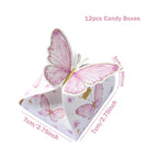 Butterfly Birthday Party Decoration  Butterfly Party Disposable Tableware Paper Cup Plate Birthday  Party