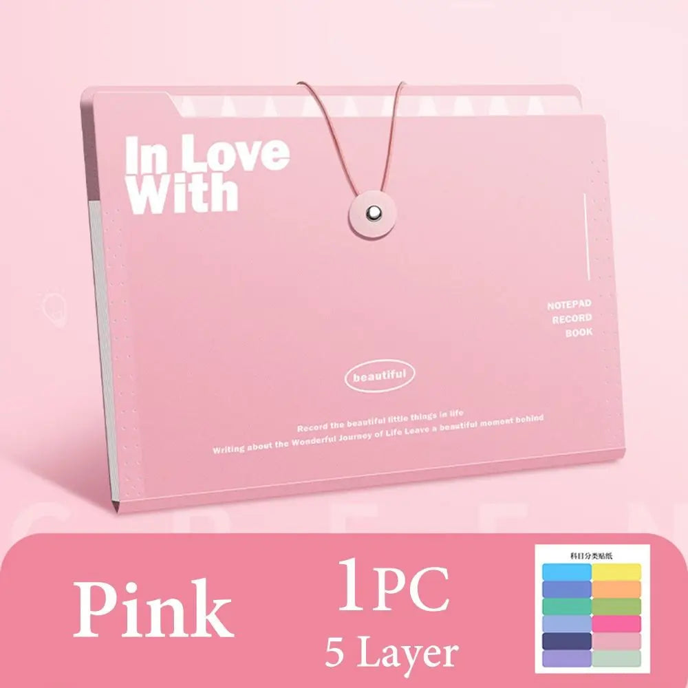 PVC A4 Quick Labor Folder New Suspended Type with Hook Filing Cabinet Dividers A4 Color Random Hanging File Folders School