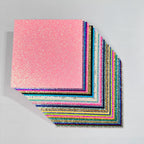 500pcs  12"*12" Glitter Card Paper Stock for Cricut Cameo Machine for Birthday Invitation