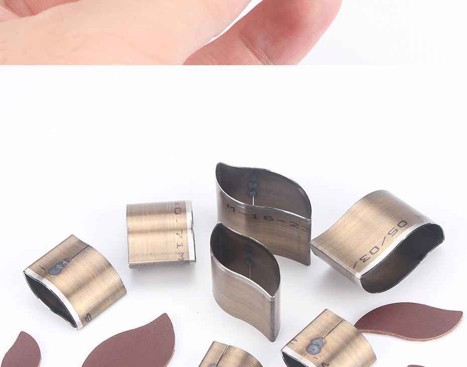 7Pcs Leather Die Cutter Hollow Punching Tool Cutting Mold Punching Die Set for Handmade DIY Leather Craft 20/25/30/35/40/45/50mm