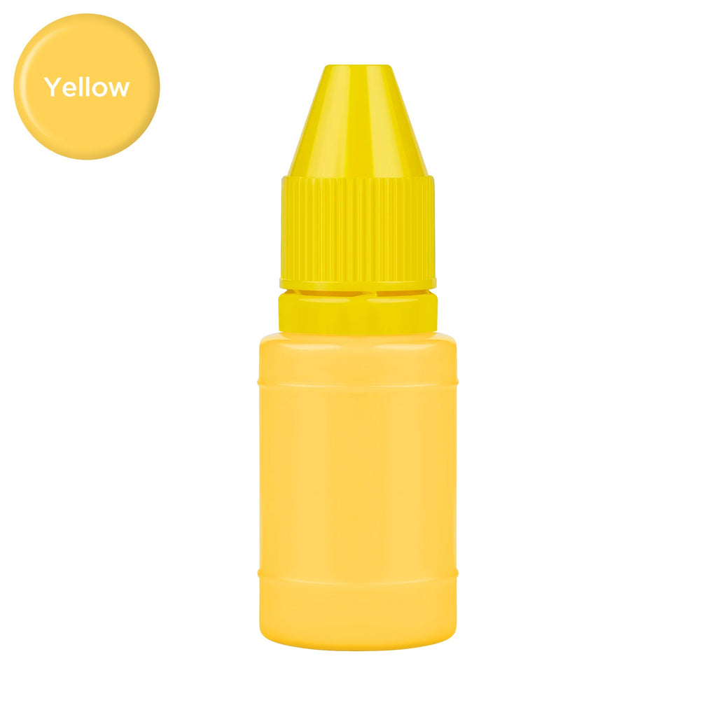 10ml Self-Inking Colorful Ink for Photosensitive Stamp Refilling Ink Red Green Blue Black Orange Rose red Chocolate Coffee White