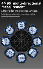 SNAKOL Mini Angle Gauge Magnetic Protractor Digital Inclinometer Angle Finder Level Box With Magnes and Backlight