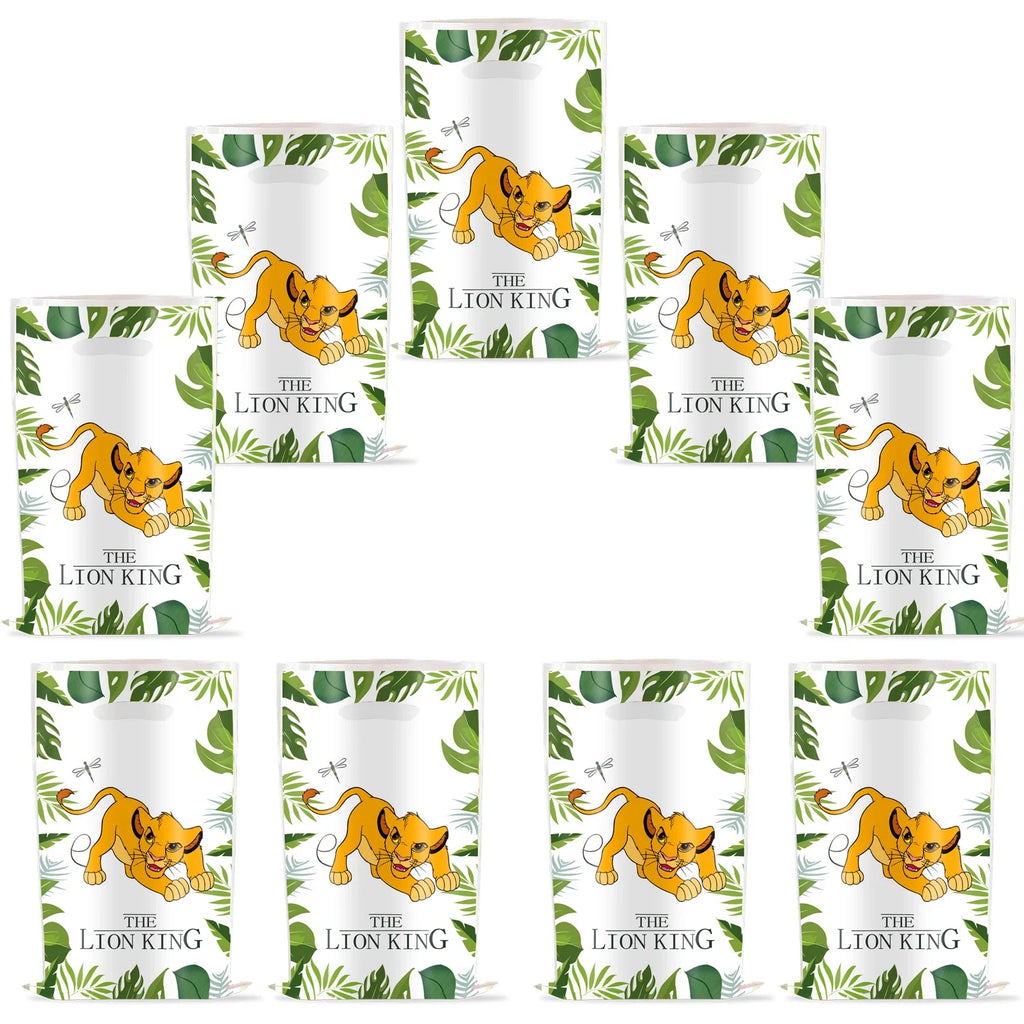 Lion King Birthday Party Decoration Lion Disposable Dinnerware Tablecloth Cup Plate 3D Balloon for Kids Baby Shower Supplies
