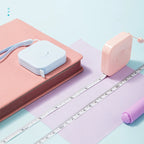 Deli 1/2pcs 2m Measure Tape Soft Rulers Double Scale Sewing Flexible Ruler for Kids Aldult Height Waist Measuring Tailor Ruler