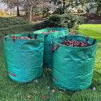 500L Garden Waste Bag Reusable Leaf Bag Yard Waste Bag Lawn Yard Bag for Loading Garden Leaves Trash storage bag