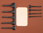 WUTA Basic 1pc Leather Corner Punch Cutter 1/4 Round Punches Arc-Shaped Cutting Dies DIY Strap Belt Wallet Leather Craft Tools
