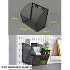 Gaming Gear Pegboard: Wall-Mounted, No-Punch, Study/Gaming Room – Figure Storage & Decor. Abundant Parts, Free Mix