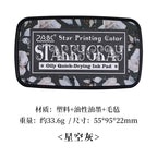 Multicolor Self-Inking Stamp Ink Pad for Planners Art Scrapbooking Student School Supplies Colorful Stationery Accessories