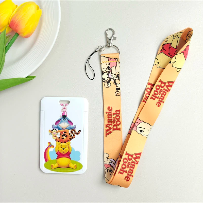 Anime Strap Lanyard for Keys Keychain Badge Holder ID Credit Card Pass Hang Rope Lariat Mobile Phone Charm Accessories