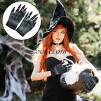 Horrific Demons Gloves Latex Werewolfs Gloves Zombied Hand Gloves Halloween Cosplay Costume Accessory for Women Men Y1AC