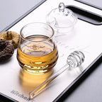 1Pcs Honey Spoon Plastic Honey Dipper Stick Syrup Dispenser Spoon Jar Stick Kitchen Accessories Server Honey Cooking Tools