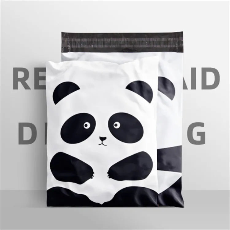 100PCS Poly Mailer Adhesive Envelope Printing Bag DIY Clothes T-shirt Pantihose Skirt Underwear Bra Shipping Packaging Pouches