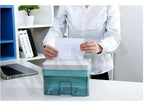1PC Electric Paper Shredder Electric File Shredder 24v Small Office Household Paper Shredder Granular