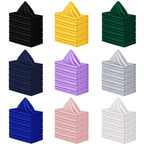 6pcs 30x30cm Table Napkins Square Dinner Napkins Washable Soft Table Napkins for Wedding Birthday Parties Decoration