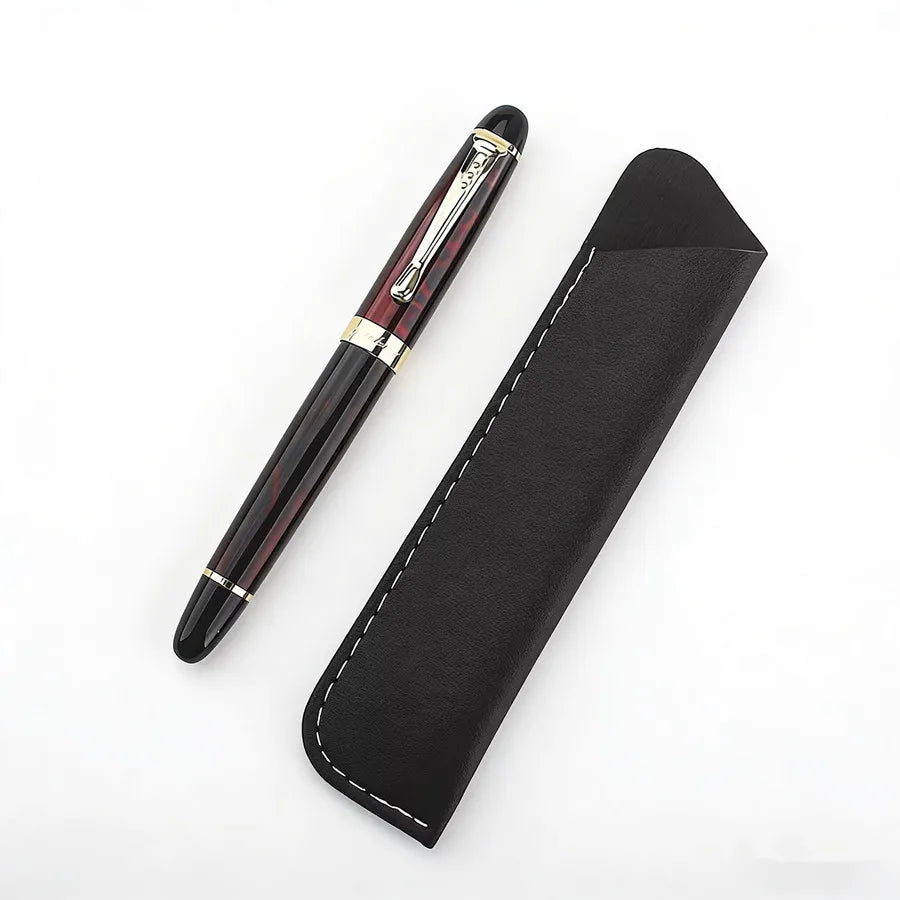 Jinhao X750 Classic Style Silver Clip Metal Fountain Pen 0.5 mm Nib Steel Ink Pens for Gift Office Supplies School Supplies
