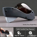 Handheld Tape Dispenser, Pink Auto Tape Cutter with 1 Roll Tape, Fits 12mm/19mm Tape, Portable Tape Holder for Office, School, D