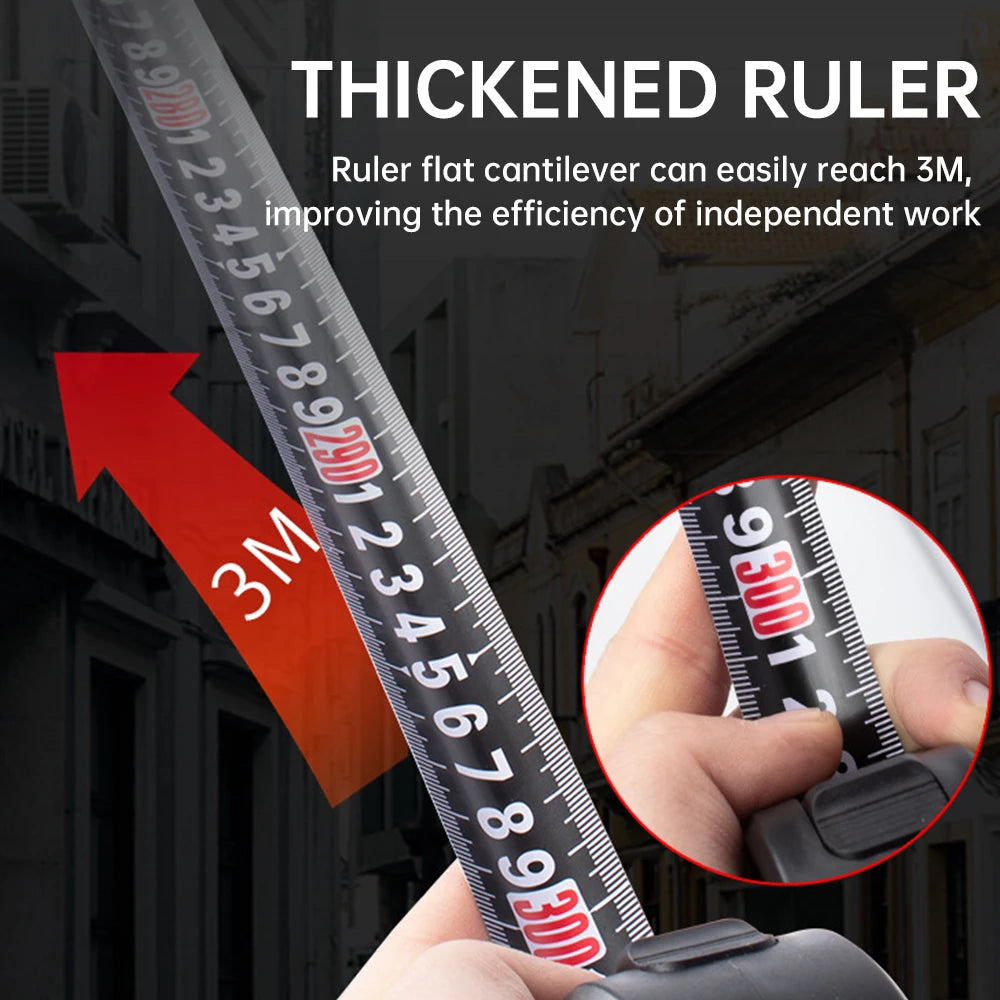 Aideepen 3/5M Steel Tape Measure Thickened High Hardness Tape Measures Measuring Tape Construction Tools Household Woodworking