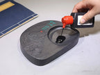 Exquisite Traditional Portable Lightweight Calligraphy Inkstones Huizhou Ink Slabs Perfect for Brush Writing Students Inkstone