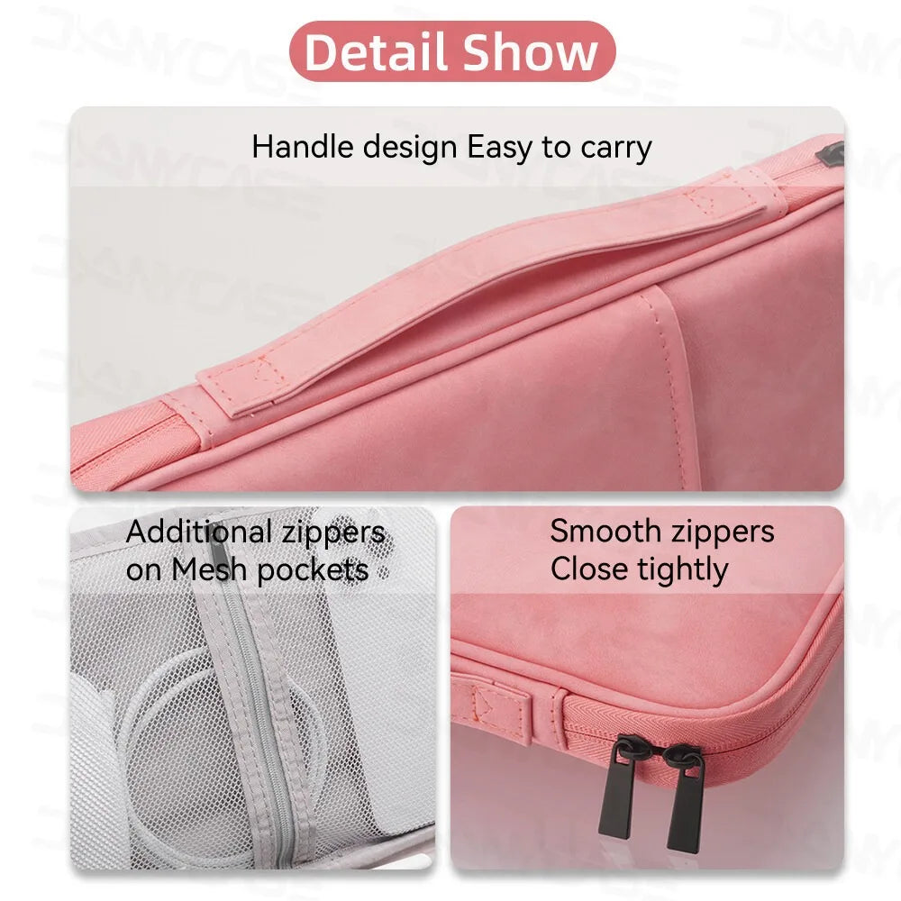 Waterproof Nylon 11-13 inch Tablet PC Carrying Case, Padded Protective Travel Inner Bag for iPad Samsung Tablet PC Case