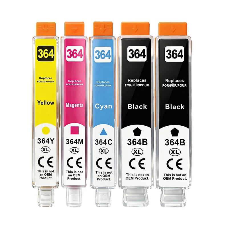 364XL Ink Cartridge For HP364 HP 364 XL Compatible Photosmart 5510 5515 6510 B010a B109a B209a Deskjet 3070A Printer