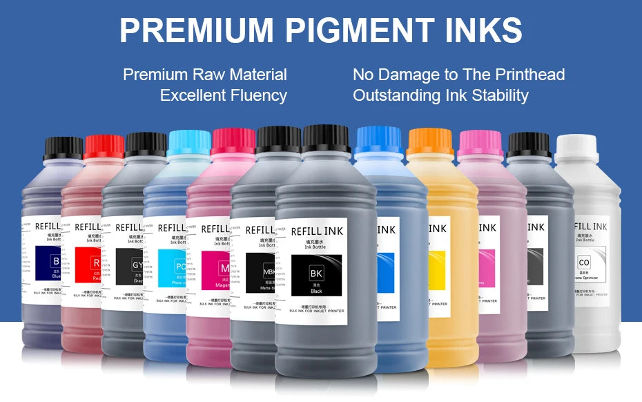 For Canon PFI1700 PFI-1700 1000ML Pigment Ink PFI-57 PFI 2700 3700 PFI-1000 PRO-520 540 540s 560s 2000 4000 PRO-6000 PRO-6100
