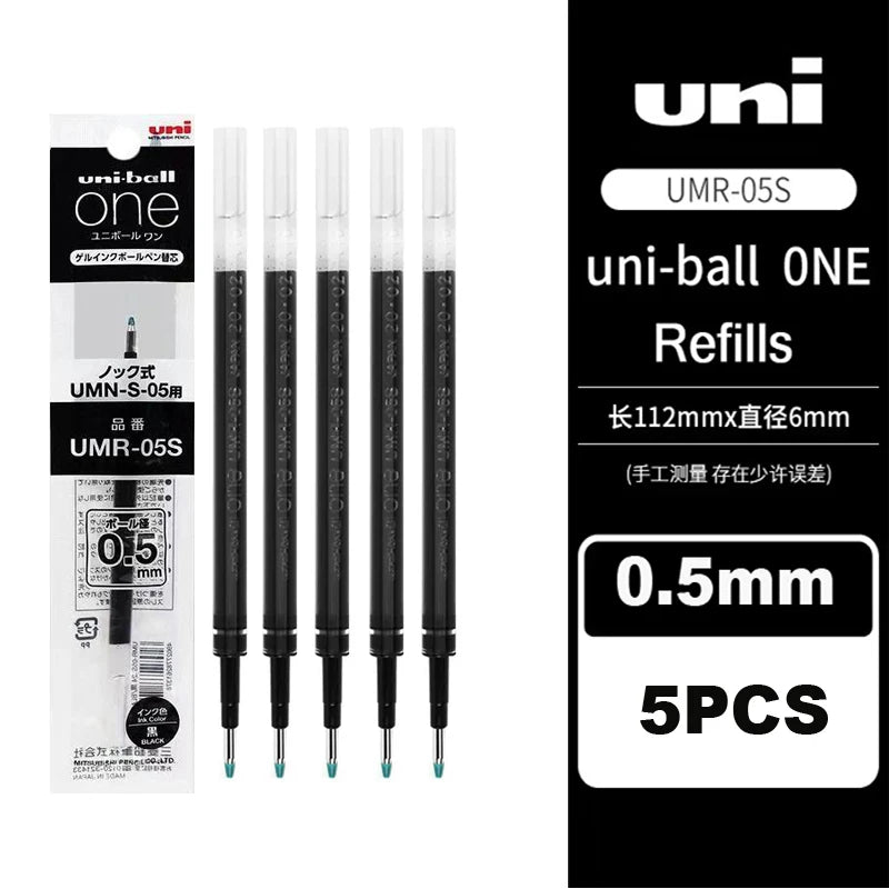 New Uni uniball Zento Flow Metal Rollerball Pen Aluminum Grip Gel Pens 0.5mm Water-Based Black Ink Ultra Smooth Writing Japan