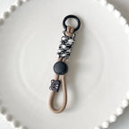 Fashion Keyring Creative Braided Lanyard Keychain For Phone Case Women Anti Lost Knot Rope Strap Car Key Chains Diy Accessories