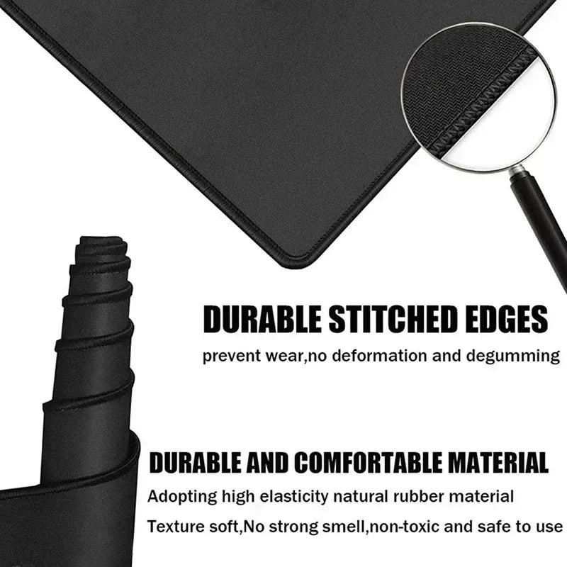 White Large Mouse Pad Carpet Simple Mat 900x400 Pc Gamer Gaming Cushion Deskmat Xxl Big Computer Table Accessories Mausepad