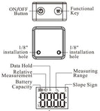 SHANHR Small Digital Level Rechargeable Protractor Inclinometer Digital Angle Finder Angle Measuring Tools