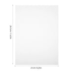 50Sheet Tracing Paper Clear Translucent Sheet 11.7x8.27in for Drawing Drafting Sketch Copy Transfer Paper for Artists
