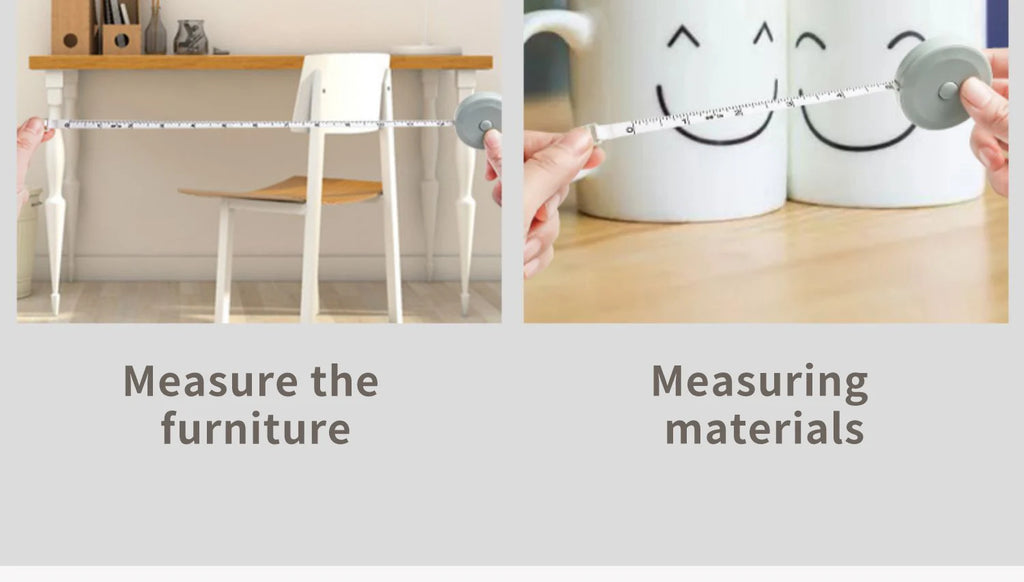 1.5 Meter Soft Tape Measure Flexible Ruler For Body Measurement Sewing Tailor Handmade Portable Body Sewing Measurements Ruler