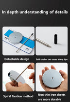 Bill Fork Desk Receipt Memo Holder Ticket Paper Summons Fork Spike Stick for Restaurant Kitchen Check Spindle Ticket Stabber