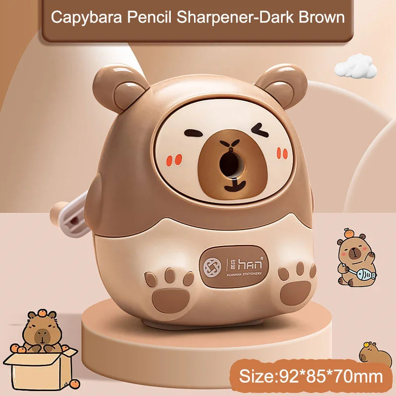 Capybara Pencil Sharpener Pencil Cutter Office School Table Sharperners Stationery Supplies