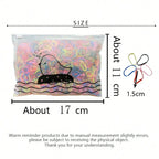 1000pcs Colour Children Disposable Rubber Band Black Transparent High Elasticity No Harm to Hair Hair Accessories Headband