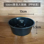 50pcs Disposable Hot Pot Cups Fried Chicken Fruit Creative Cup Holder Bowl Drink Cup Packaging Takeout Disposable Milk Tea Cups
