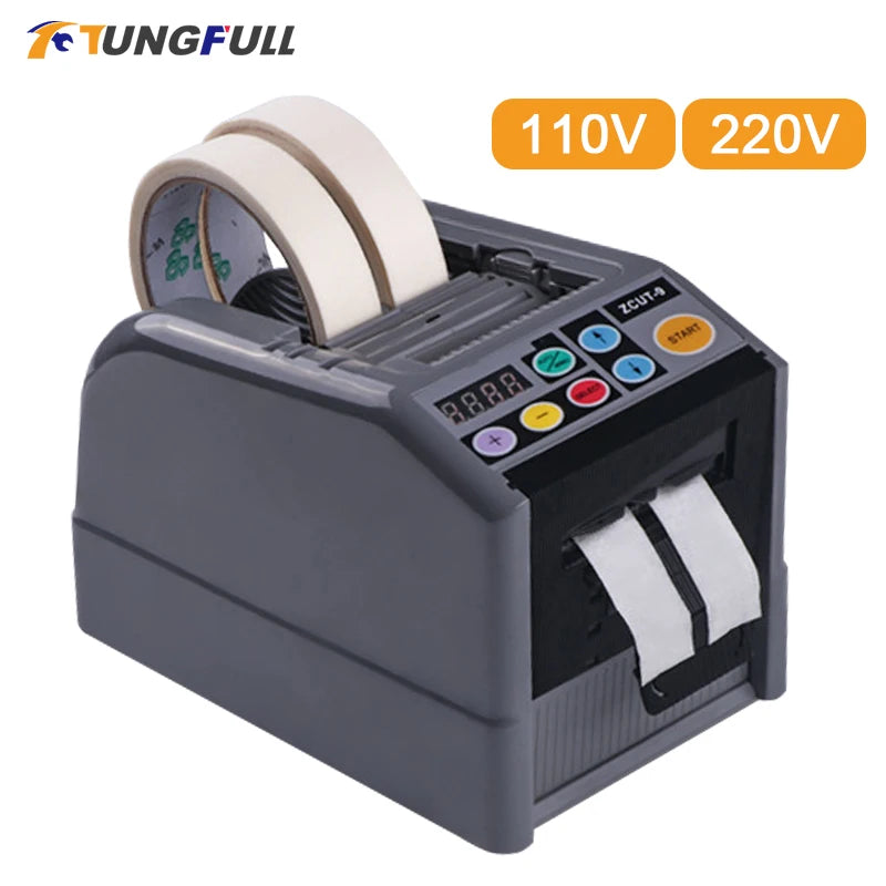 Automatic Tape Dispenser Cutting Machine 6-60mm Adhesive Tape Ribbon Intelligent Double Sided Cutter 110V 220V