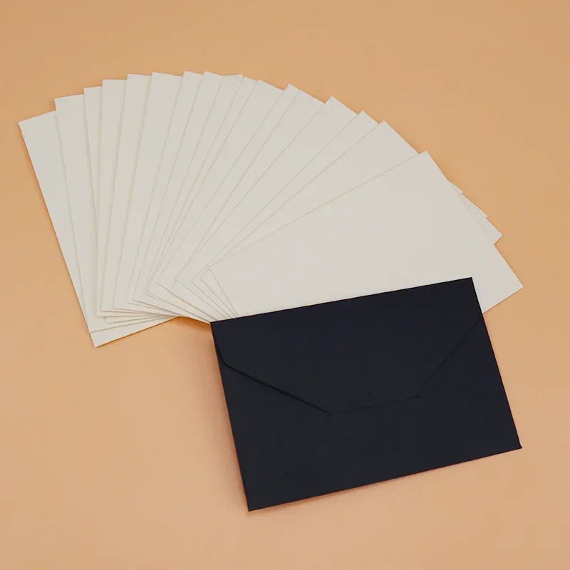 10/20/40/80PCS Gift Envelope Blank Mini Paper Window Envelopes Wedding Invitation Envelope Envelopes for Letters  Mailers