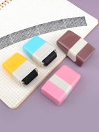 Creative Confidential Stamp Roller-Style Garbled Express Waybill Graffiti Stamp, School and Office Supplies, Privacy Protection
