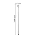 Coffee Stirrers Reusable Creative Bar Stainless Steel Stirrer Multi-Function Decorative Long Stir Sticks for Drinks Mixing Bar
