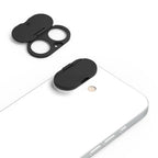 Protective Back WebCam Cover Plastic Sticker Camera Lens Cap Anti-Scratch Phone Lens Privacy Protector for iPhone 16/16Plus